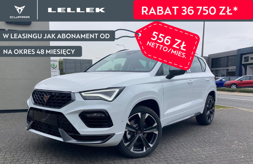 Cupra Ateca 1.5 TSI DSG Ostania sztuka z hakiem!