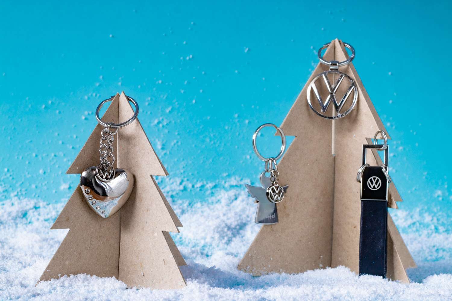 akcesoria samochodowe na świąteczny prezent, brelok vw