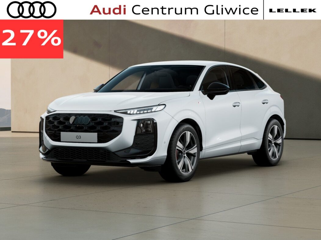 Audi Q3 Sportback TFSI mHEV 110 kW S tronic – Rabat 27%