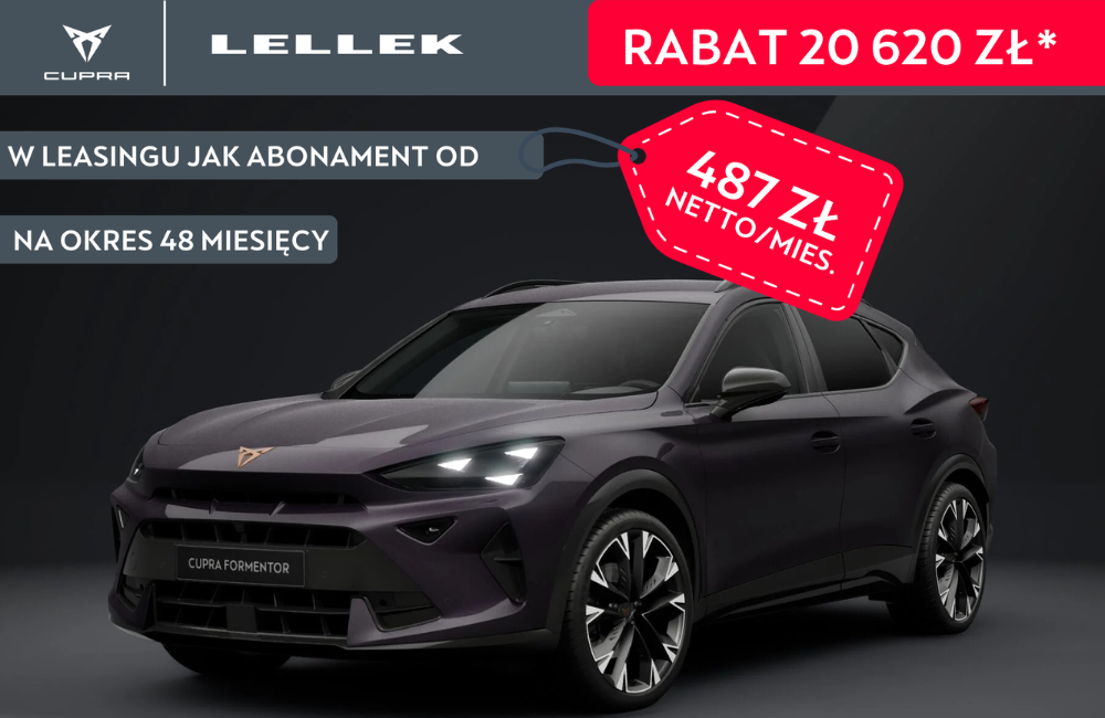 Cupra Formentor 1.5 eTSI mHEV DSG Z asystentem podróży