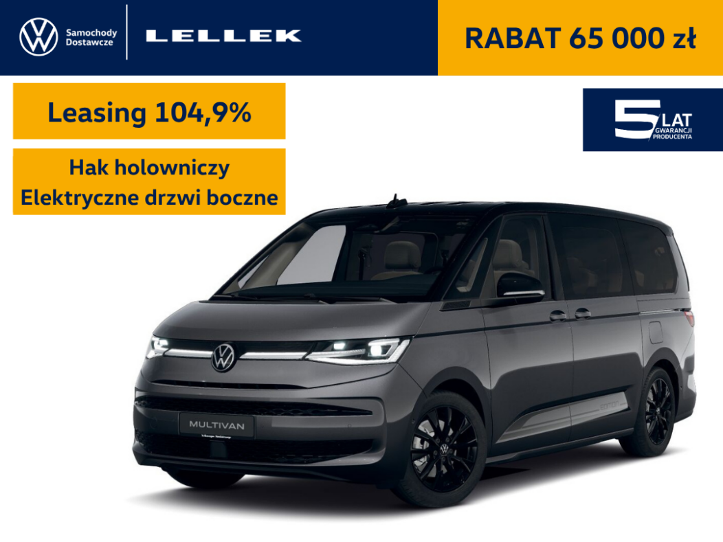 Volkswagen Multivan 2.0 TDI L2 Edition DSG 150 KM, leasing 104,9%