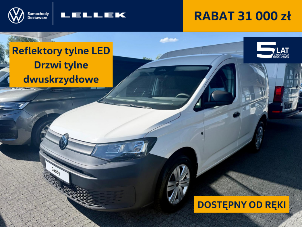 Volkswagen Caddy Cargo 2,0TDI 102 KM, samochód magazynowy