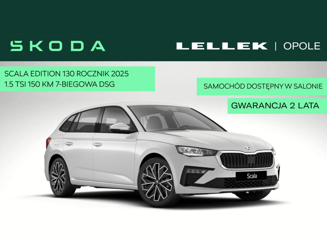 Skoda Scala 1.0 TSI Edition 130 85 kW 7-biegowa DSG