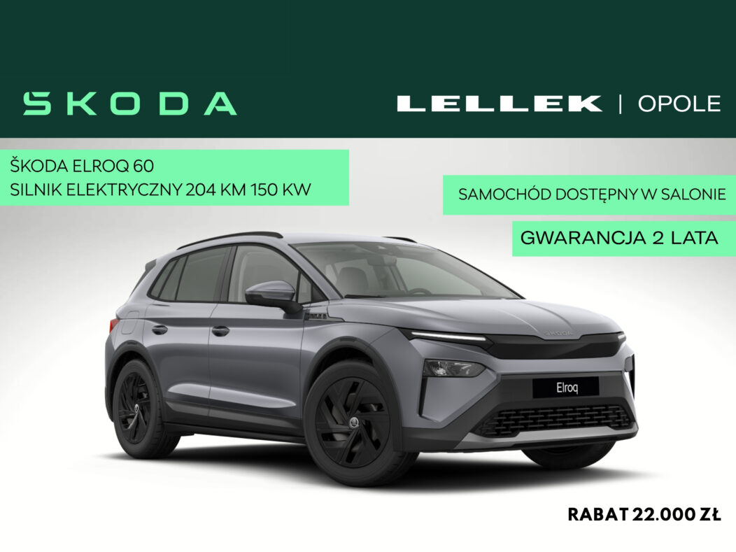 Skoda Elroq 60 63kWh 204 KM