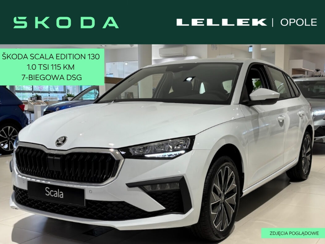 Skoda Scala 1.0 TSI Edition 130 85 kW 7-biegowa DSG