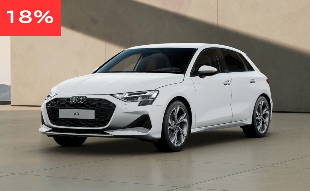 Audi A3 Sportback TFSI mHEV 110 kW Advanced S tronic – Rabat 18%