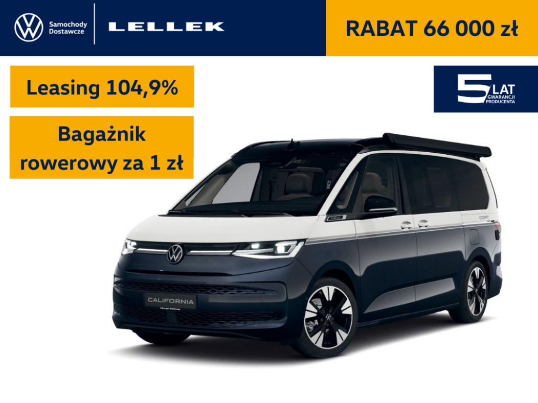 Volkswagen California Ocean 2,0TDI 150 KM DSG, leasing 104,9%