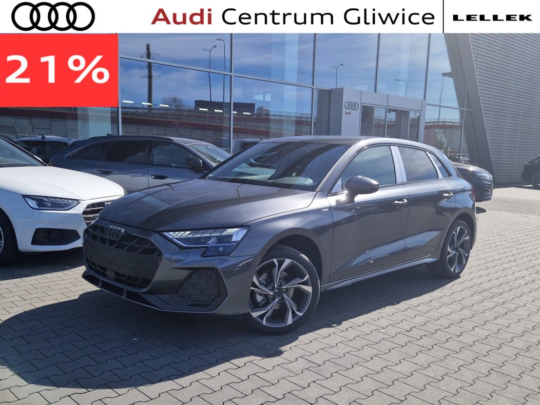 Audi A3 Sportback TFSI mHEV 110 kW S Line S tronic – Rabat 21%
