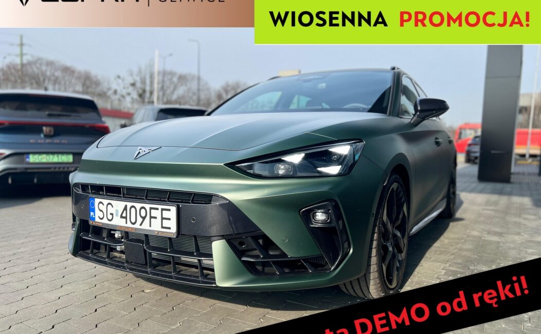 Cupra Leon Sportstourer 2.0 TSI 4Drive VZ DSG Manganese Matt Piękny!