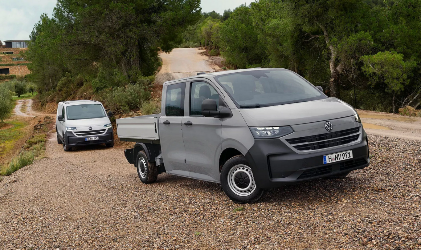 VW transporter skrzyniowy