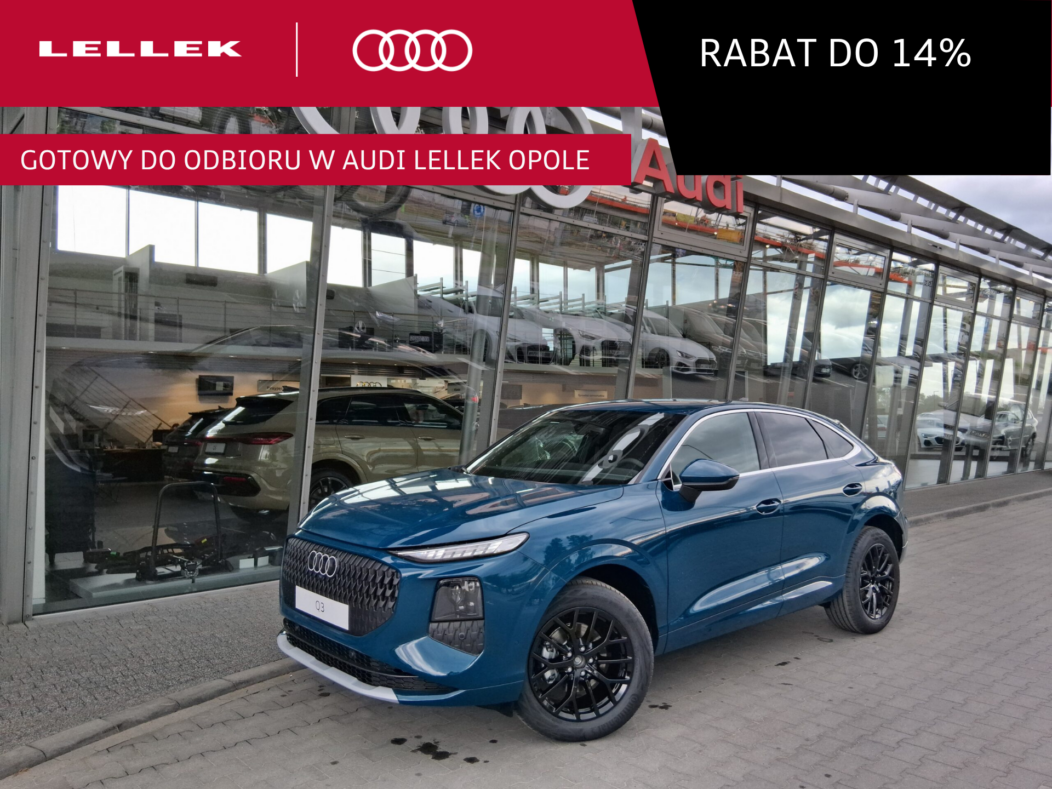 Audi Q3 Sportback 150KM TFSI |BUSINESS EDITION I rabat 14% (798)