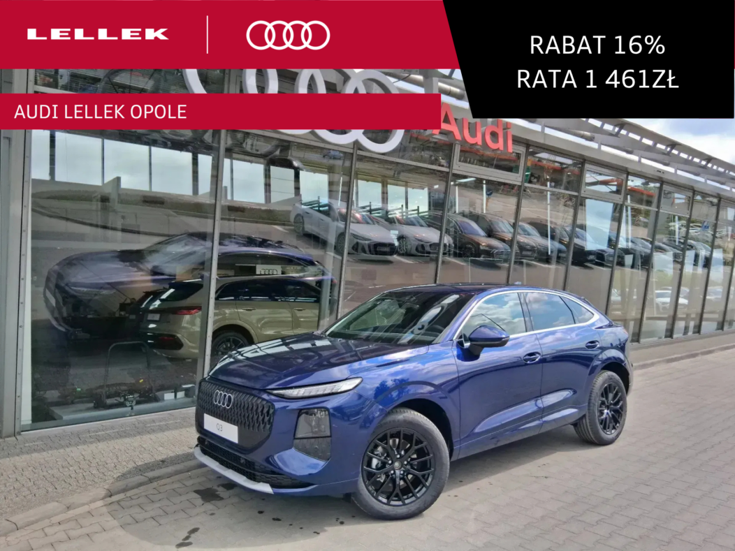 Audi Q3 Sportback 150KM TFSI |BUSINESS EDITION I rabat 16% (796)