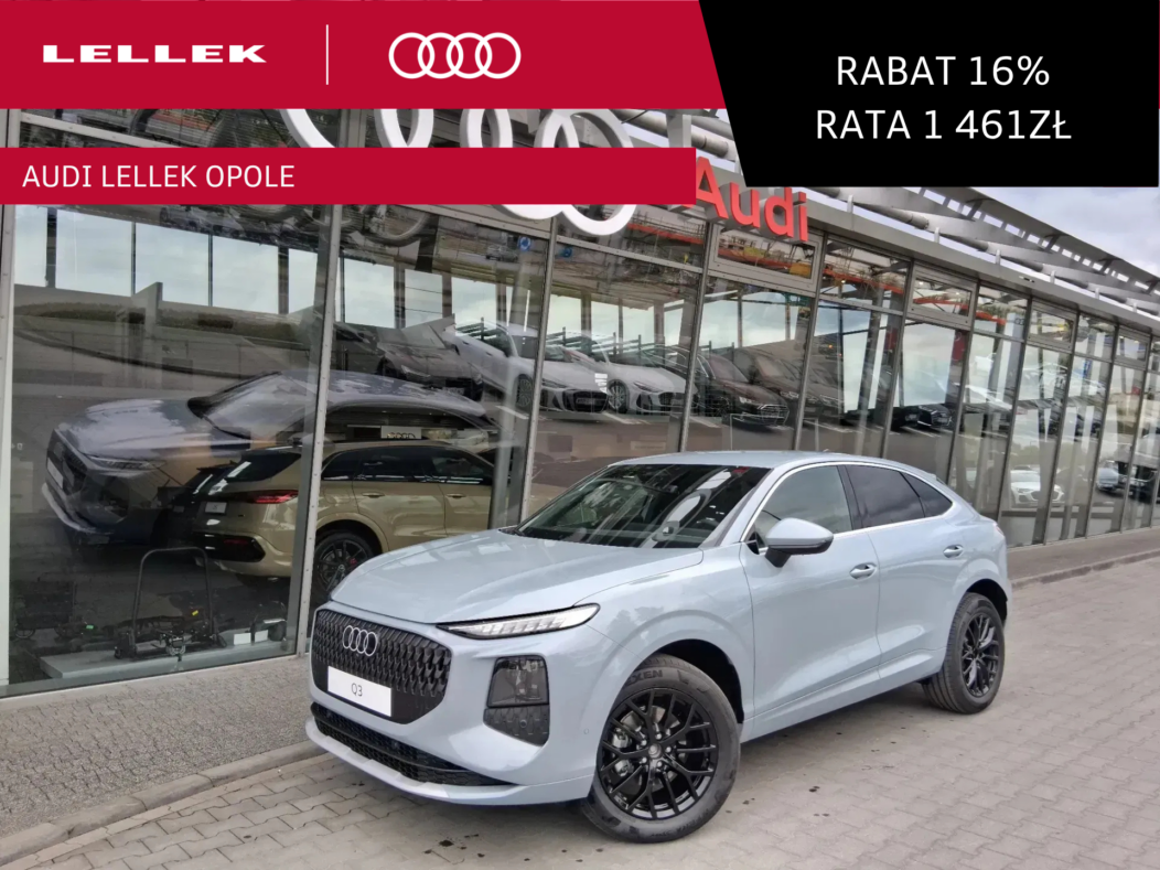 Audi Q3 Sportback 150KM TFSI |BUSINESS EDITION I rabat 16% (797)