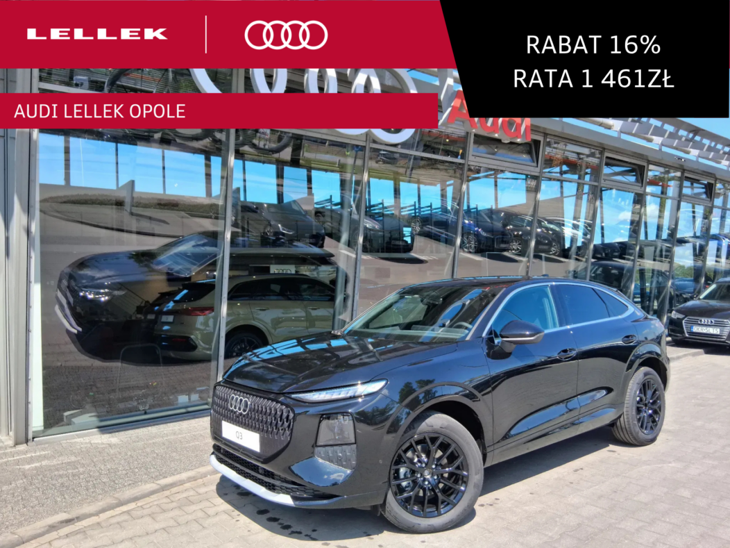 Audi Q3 Sportback 150KM TFSI |BUSINESS EDITION I rabat 16% (813)
