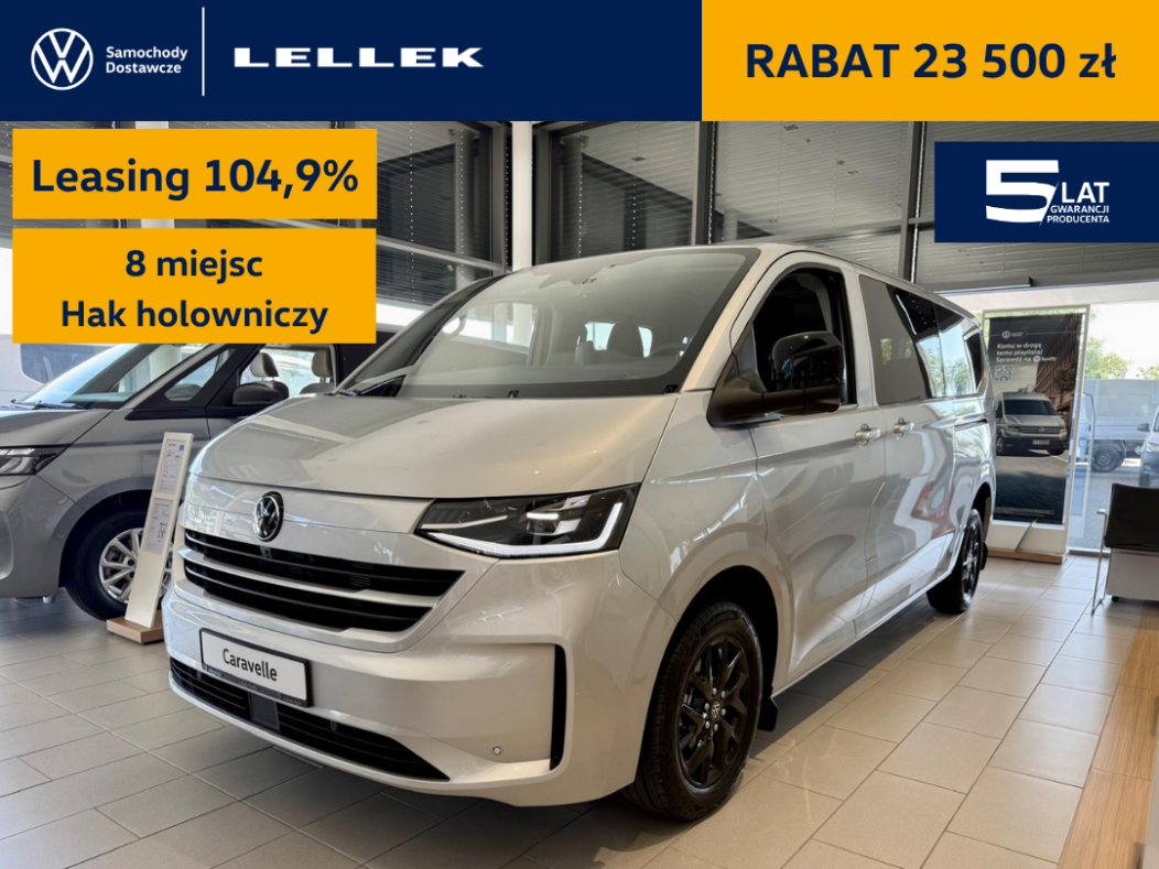 Volkswagen Caravelle 2.0 TDI L2 Life 2,0TDI 150 KM automat, leasing 104,9%