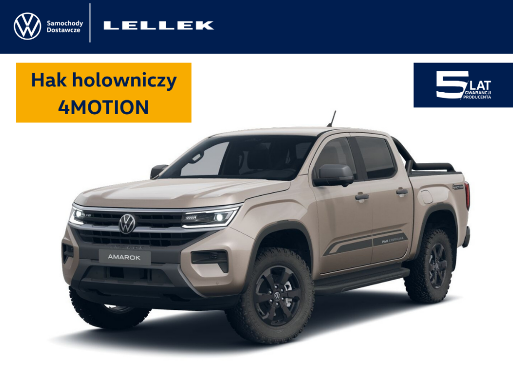 Volkswagen Amarok PanAmericana 3,0TDI V6 240 KM 10-biegowa skrzynia 4MOTION, samochód magazynowy