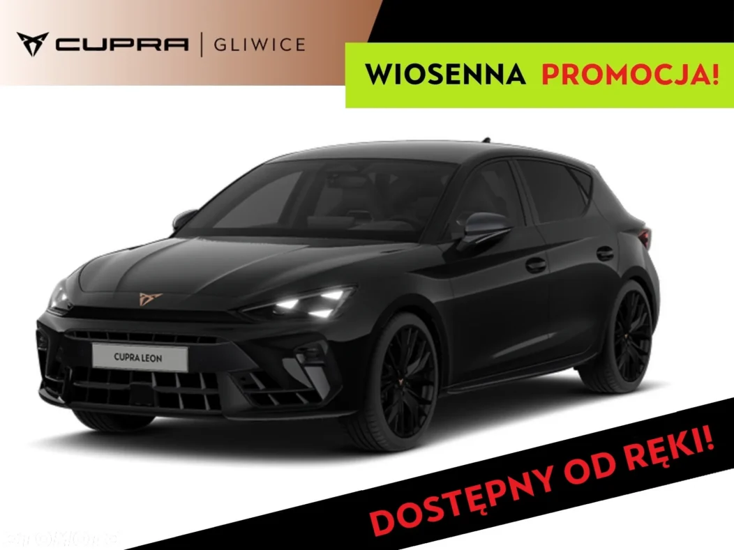 Cupra Leon 1.5 TSI Czarny Piękny! Okazja!