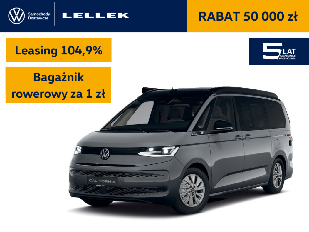 Volkswagen California Beach CAMPER 2,0TDI 150 KM DSG, samochód magazynowy
