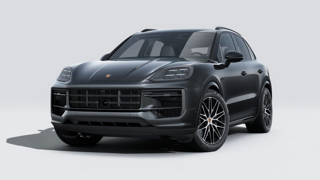 Porsche Cayenne E-Hybrid PHEV Black Edition Chromite Black Metallic