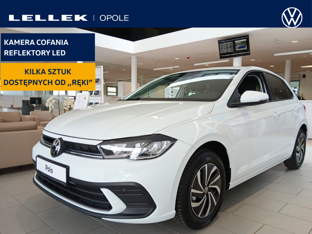 Volkswagen Polo 1.0 TSI Life Plus | Kamera cofania | Podgrzewane fotele | od ,,ręki”