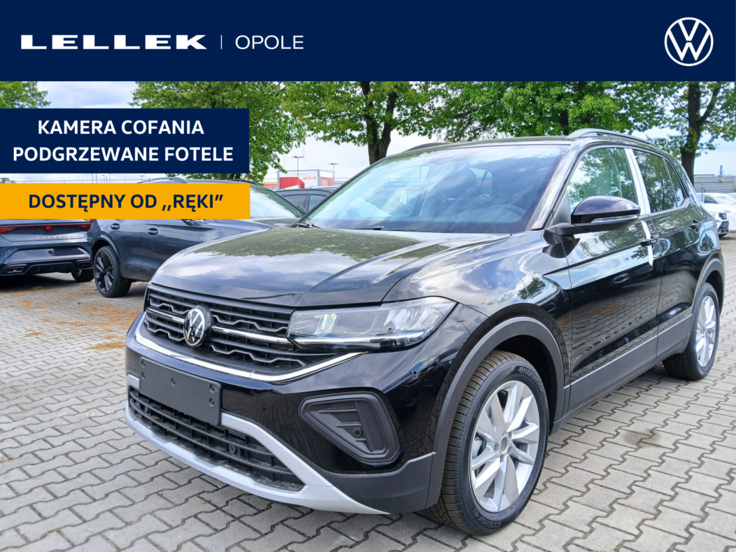 Volkswagen T-Cross 1.5 TSI ACT Life Plus DSG | Kamera cofania | od ,,ręki’’