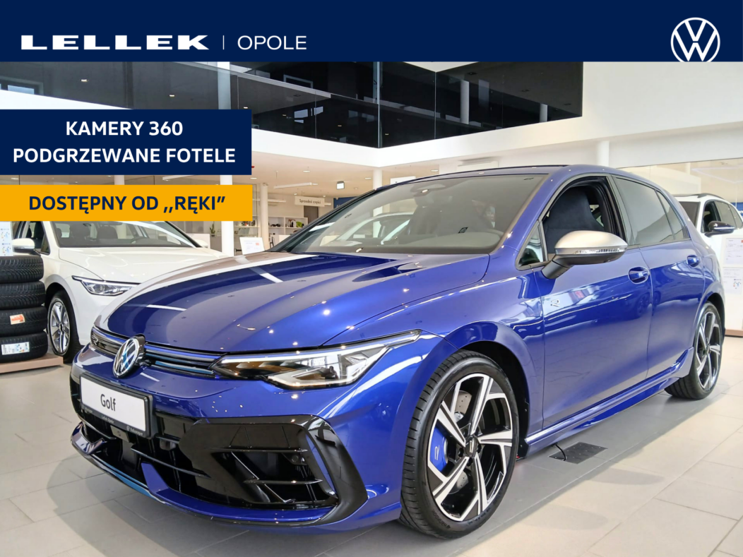 Volkswagen Golf 2.0 TSI 4Motion R DSG |Kamery 360|Podgrzewane fotele|Harman Kardon