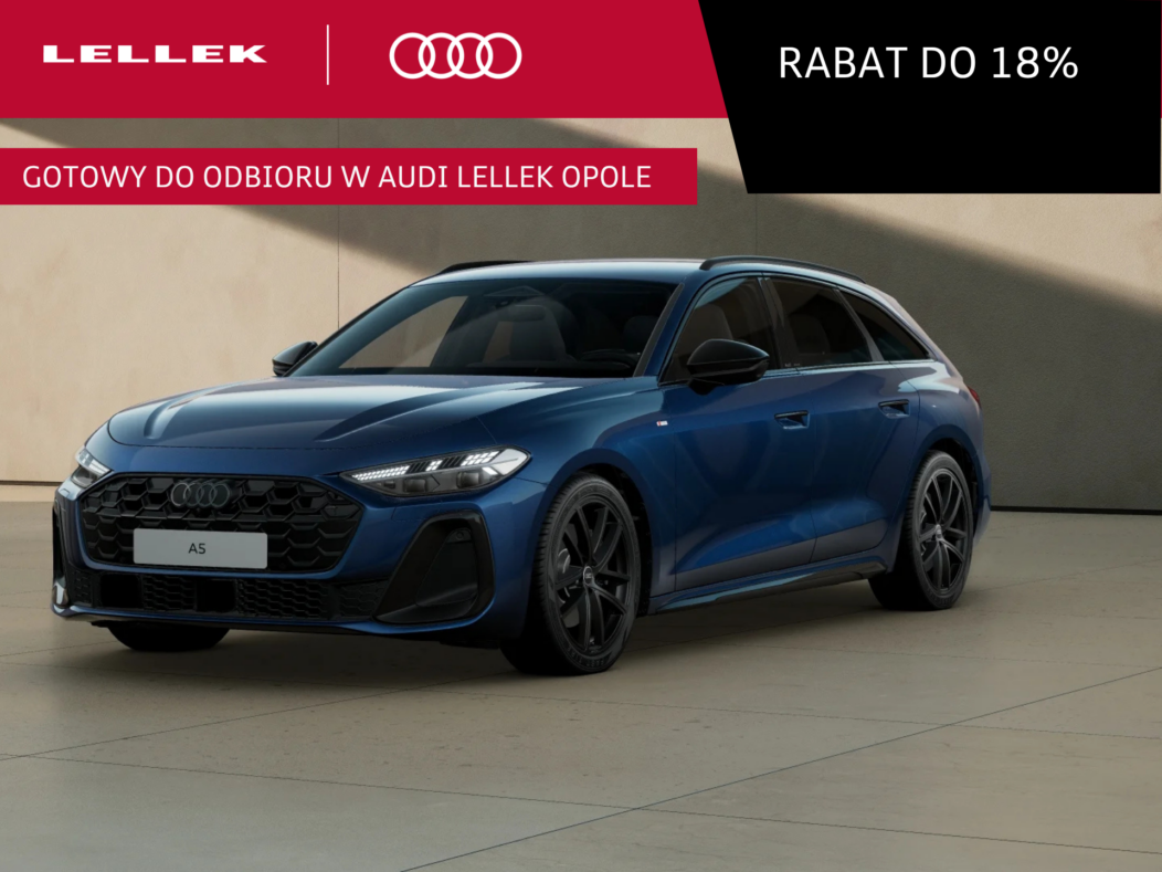 Audi A5 Avant TDI mHEV S tronic quattro , podwójny S line, pakiet Tech Plus