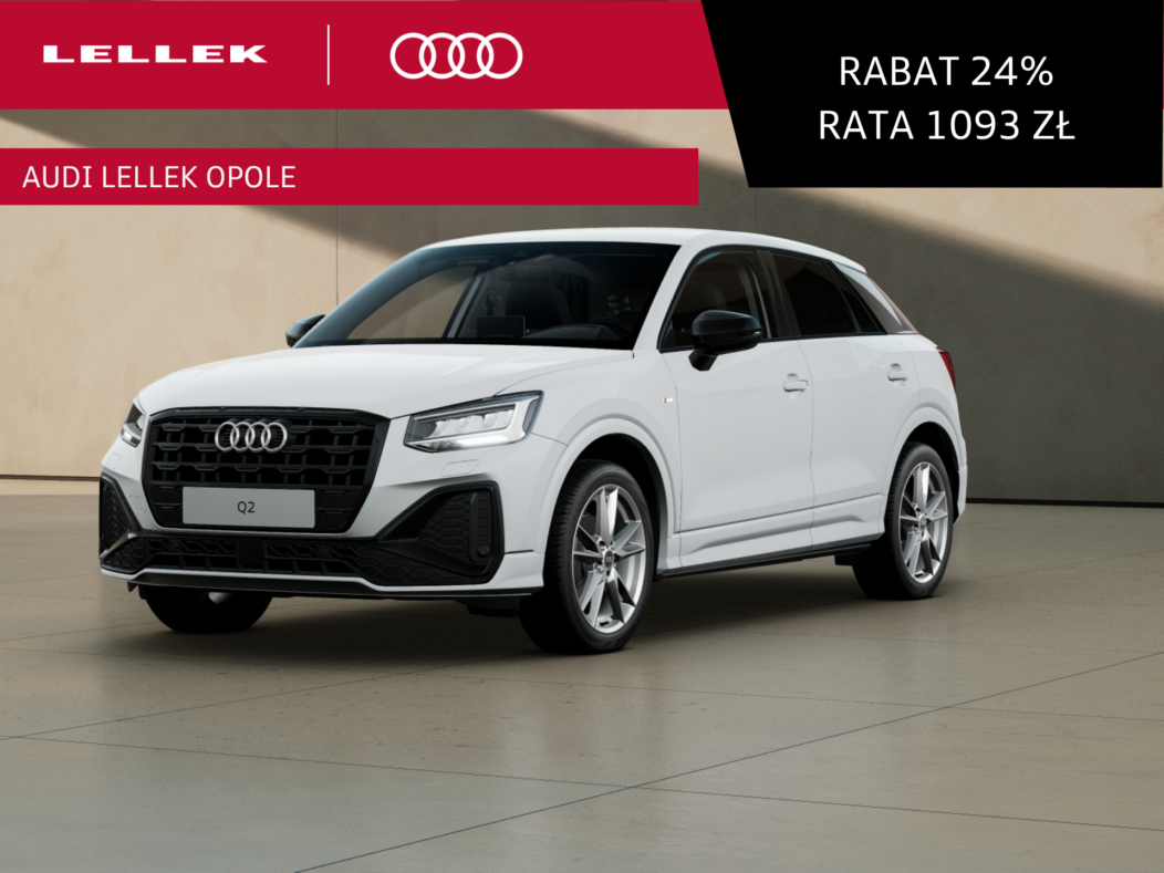 Audi Q2 35 TFSI S Line S tronic Rabat 24% | rata 1093 zł