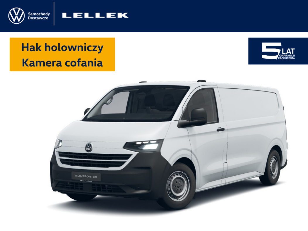 Volkswagen Transporter T7 Furgon  3500mm, 2,0TDI 150 KM, samochód magazynowy