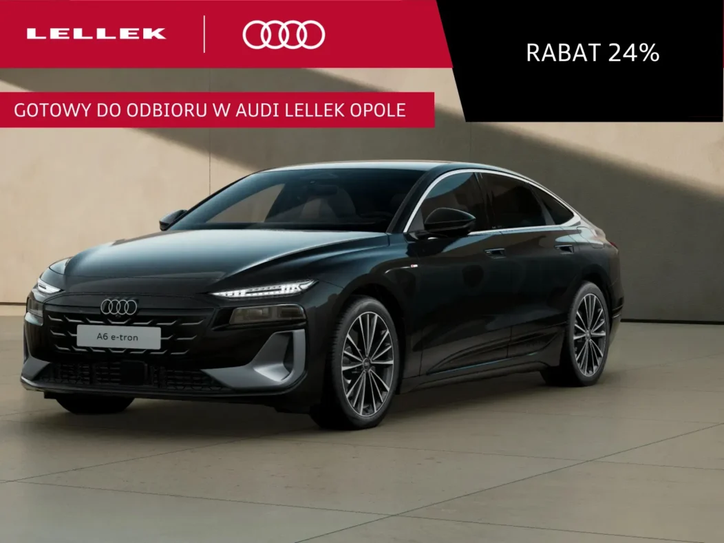 Audi A6 Sportback e-tron Matrix / S-line / Alcantara / Hak holowniczy (740)