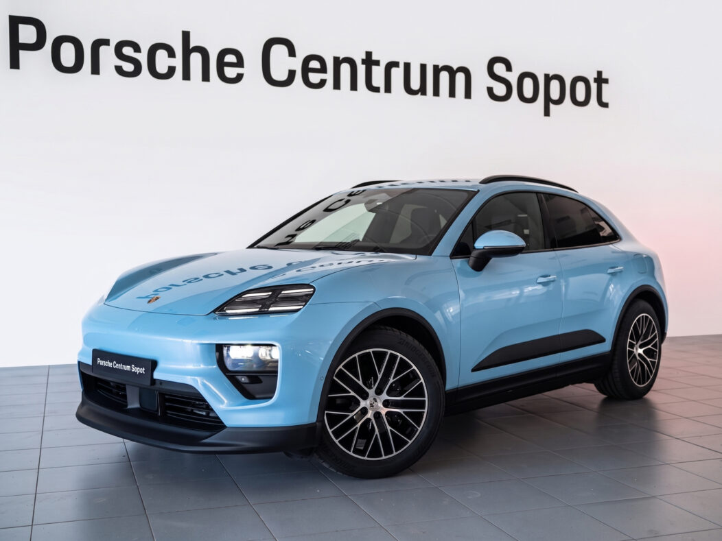 Porsche Macan 4 100kWh Frozenblue Metallic