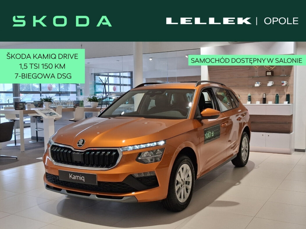 Škoda Kamiq Drive 1,5 TSI 110 kW 7-biegowa DSG