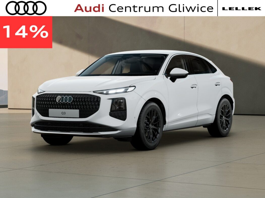 Audi Q3 Sportback TFSI mHEV 110 kW S tronic – Rabat 14%