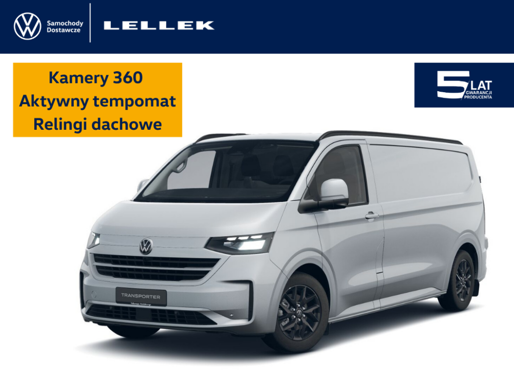 Volkswagen T7 Furgon  3500mm 2,0TDI 170 KM automat, samochód magazynowy