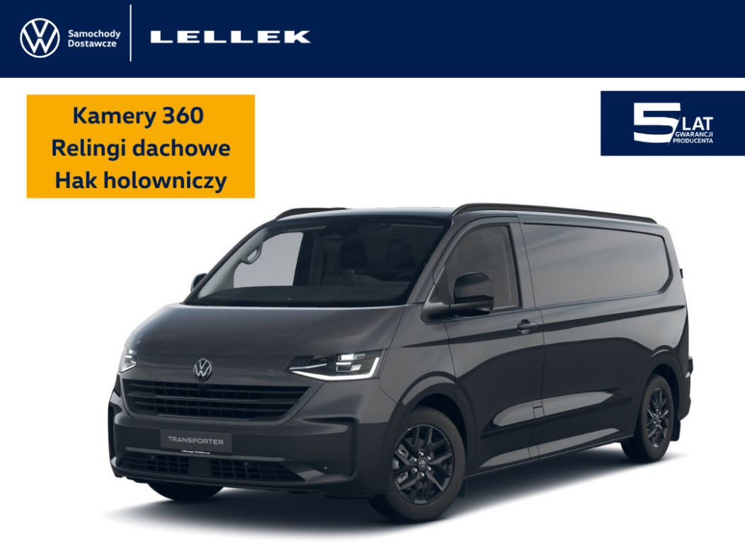 Volkswagen T7 Furgon EDITION  3500mm 2,0TDI 170 KM automat, samochód magazynowy
