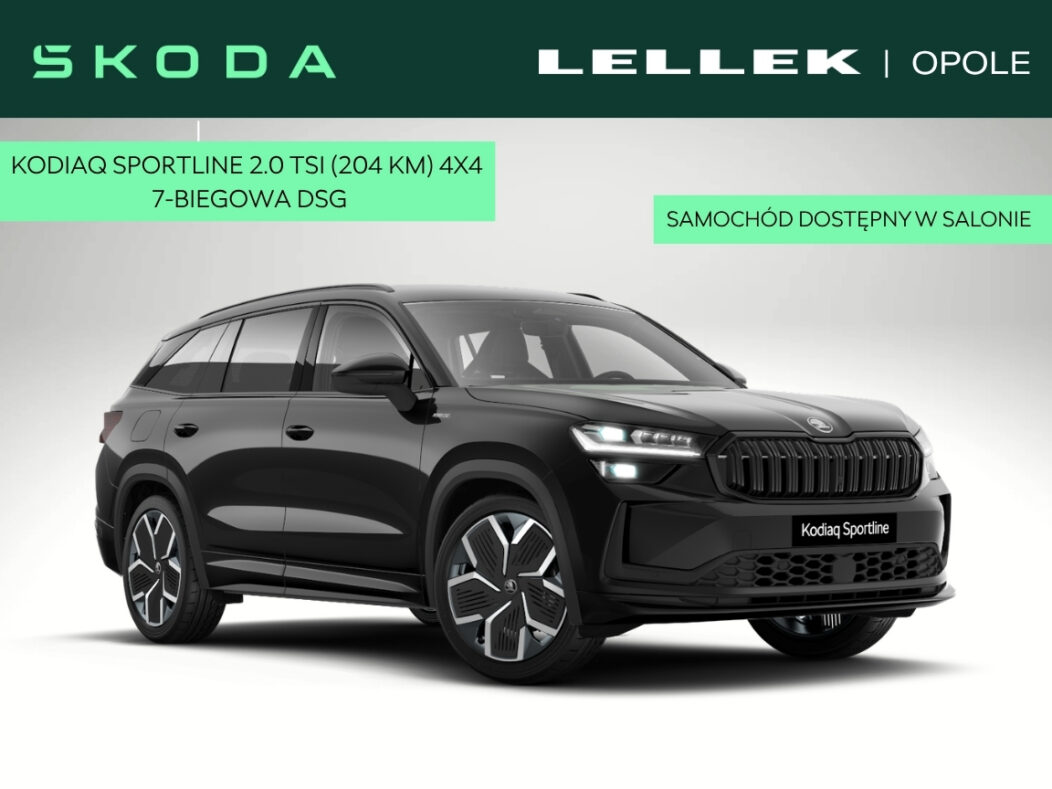 Skoda Kodiaq Sportline 2.0 TSI 150 kW (204 KM) 4×4 7-biegowa DSG