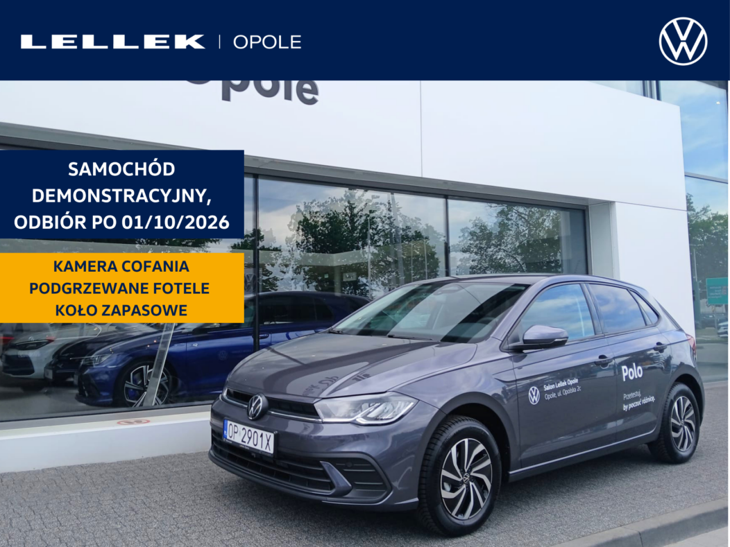Volkswagen Polo 1.0 MPI Life Plus | Kamera cofania | Podgrzewane fotele | Reflektory LED