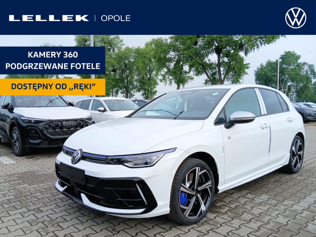 Volkswagen Golf 2.0 TSI 4Motion R DSG |Kamery 360|Podgrzewane fotele