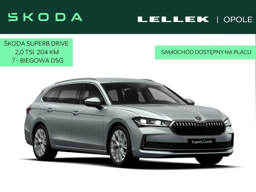 Škoda Superb Drive 2.0 TDI 194 KM DSG | Matrix LED | ACC | Virtual Cockpit | KESSY