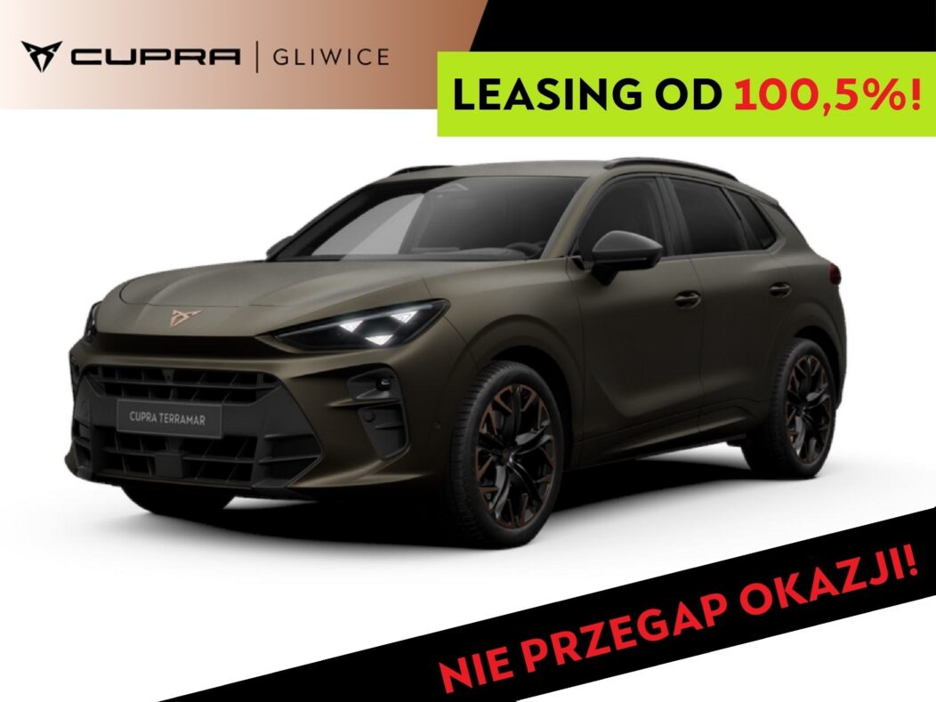 Cupra Terramar 2.0 TSI 4Drive Advantage Edition DSG 204KM! MATOWY BRĄZ! HAK! Leasing od 100,5%!