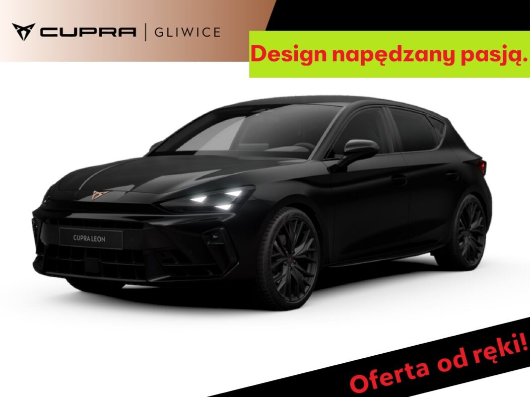 Cupra Leon 1.5 TSI 150KM! Okazja! Black! Immersive! Od ręki!