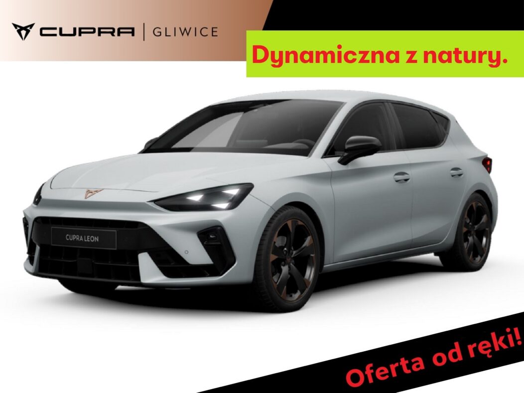 Cupra Leon 1.5 eTSI mHEV DSG 150KM! Okazja! Dynamica! Immersive! Od ręki!
