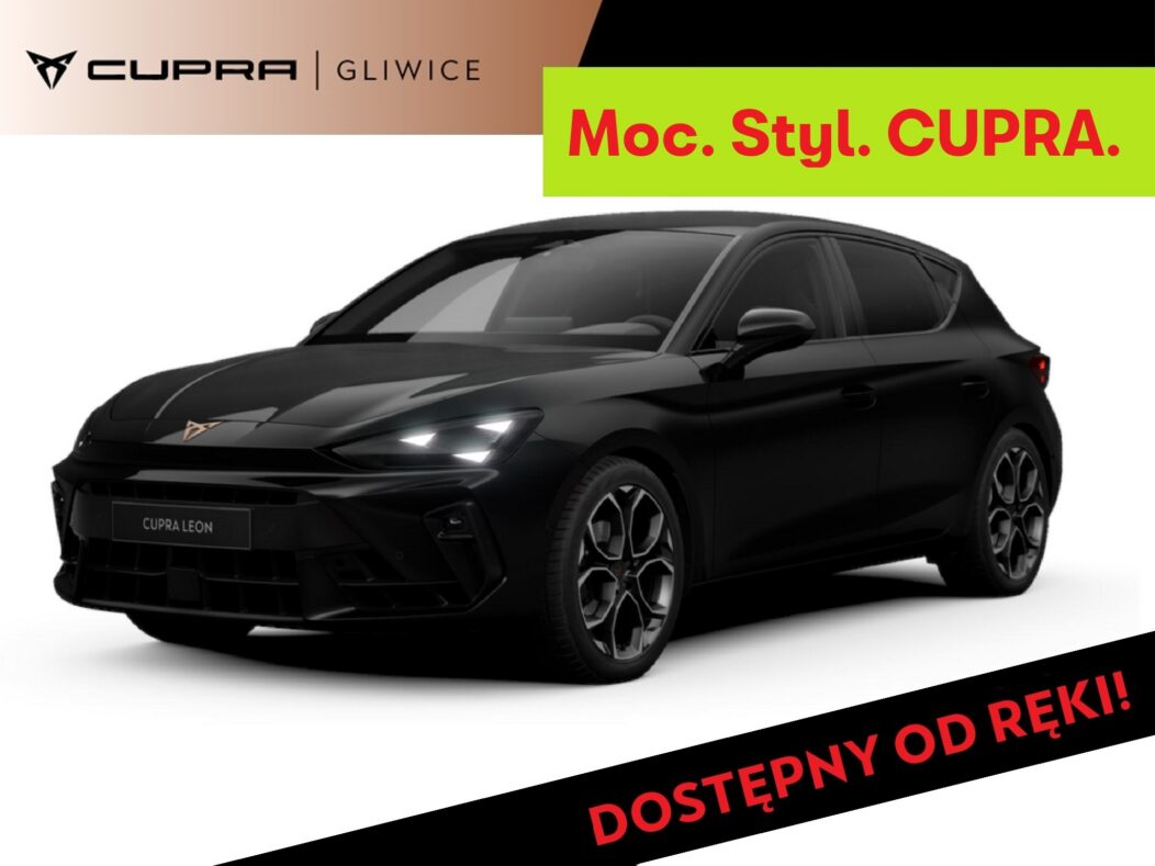 Cupra Leon 1.5 eTSI mHEV DSG 150KM! Okazja! Dynamica! Immersive! Inteligent! Od ręki!