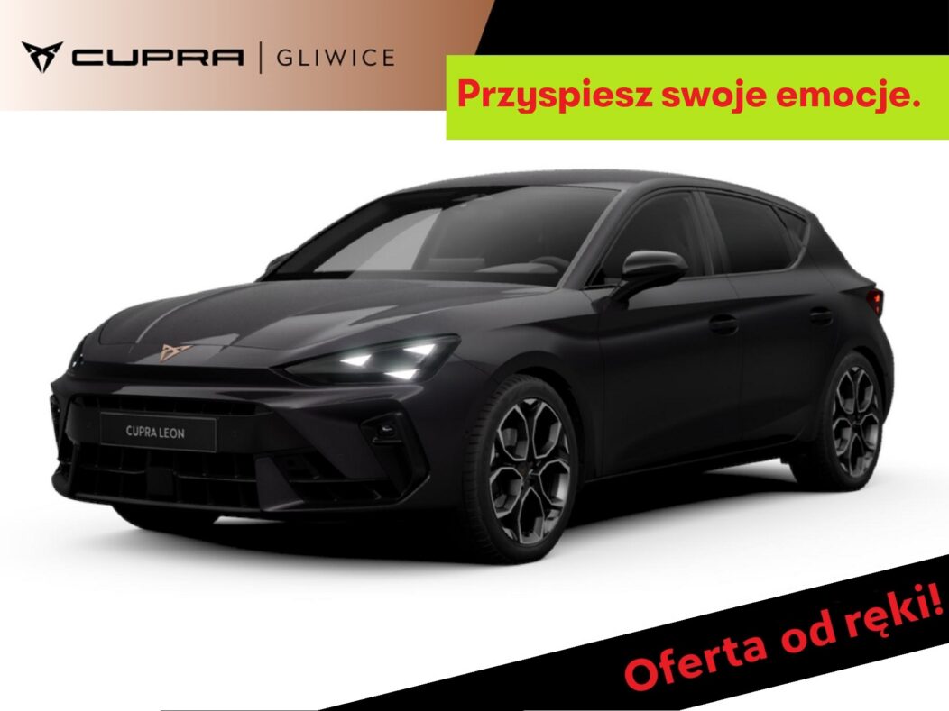Cupra Leon 1.5 eTSI mHEV DSG 150KM! Okazja! Dynamica! Immersive! Inteligent! Od ręki!