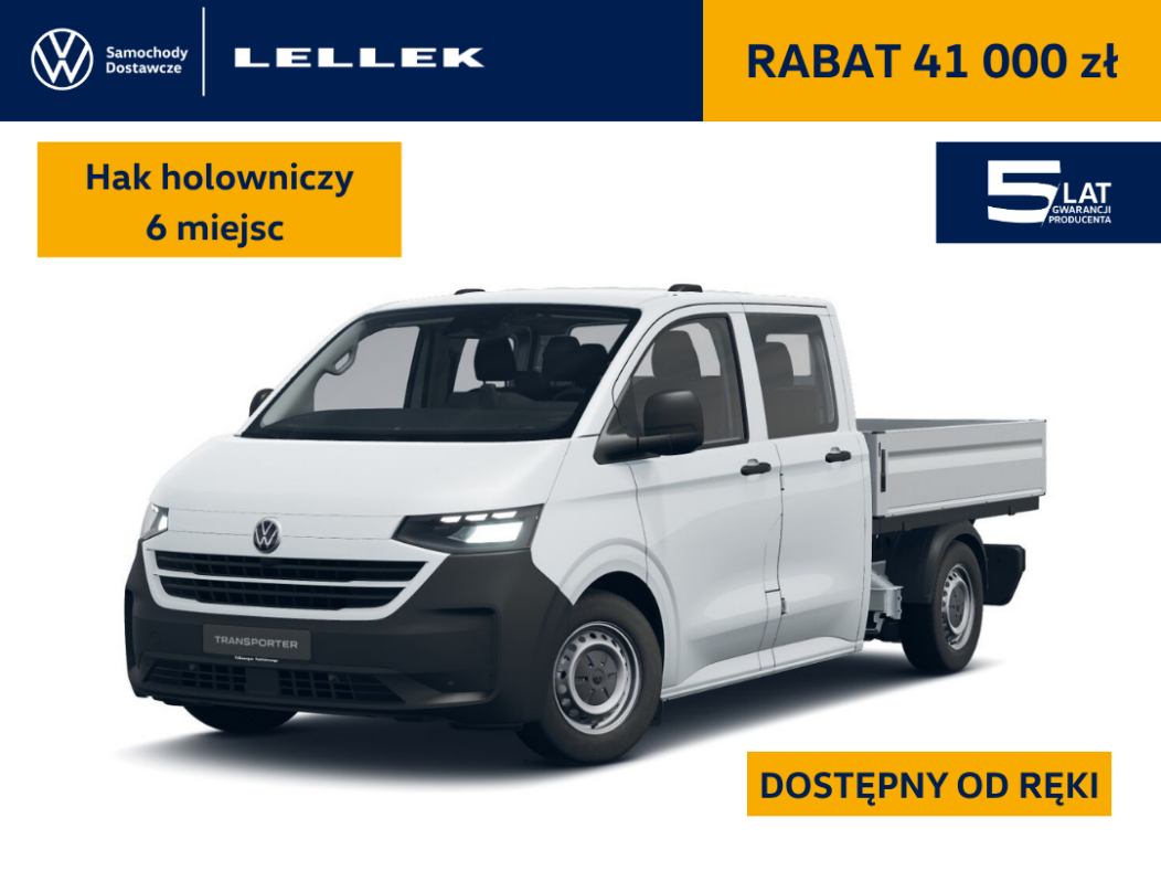 Volkswagen T7 Skrzynia  Podw Kab 3500mm 2,0TDI 150 KM