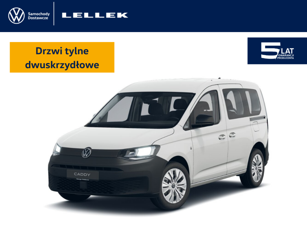 Volkswagen Caddy 2.0 TDI 102 KM, samochód magazynowy