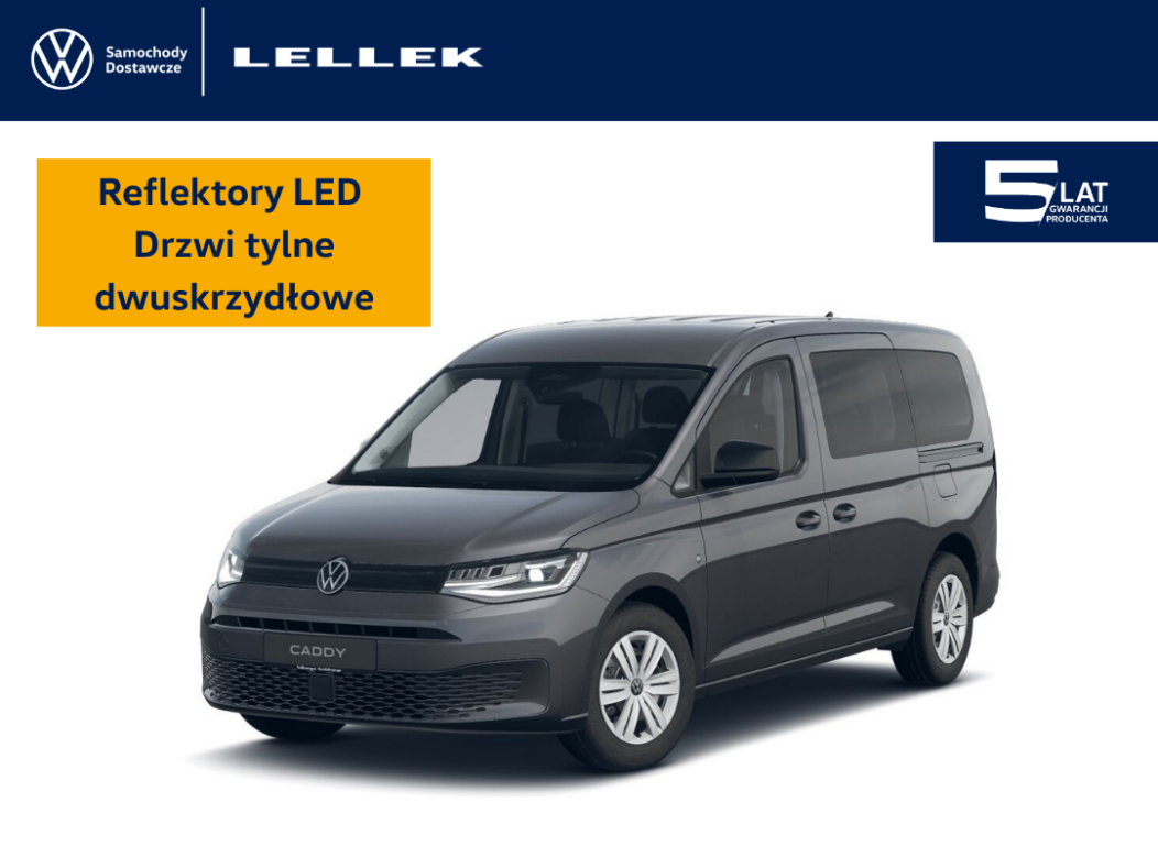 Volkswagen Caddy Maxi 2.0 TDI DSG 122 KM, samochód magazynowy
