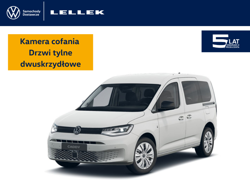 Volkswagen Caddy 2.0 TDI 102 KM, samochód magazynowy
