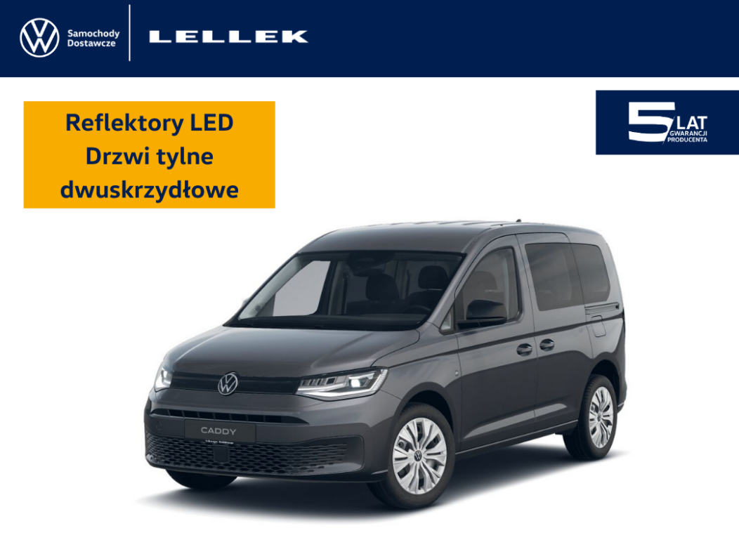 Volkswagen Caddy 2.0 TDI 102 KM, samochód magazynowy