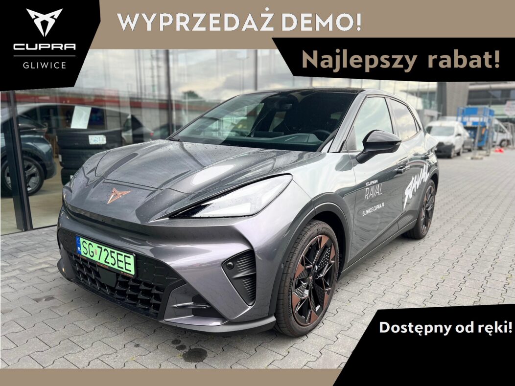 Cupra Raval Dymanic Plus 52kWh! Okazja! Demo w dobrej cenie!